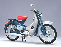 SUPER CUB累計生產達3500萬臺-1958年SUPERCUB100