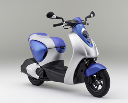 Honda最新開發(fā)小型混合動(dòng)力摩托車