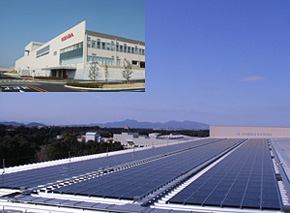 日本全國展開公共·產業用薄膜型太陽能電池的銷售-熊本製作所 汽車新工廠